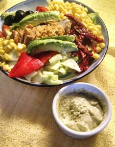 Southwest Hatch Chili Pesto Dressing Recipe Image
